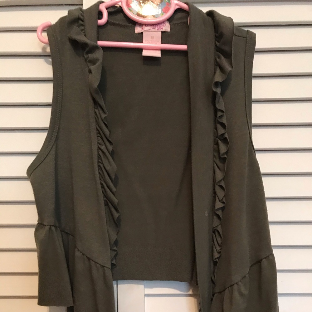 Dress sweater button up size 7/8 medium